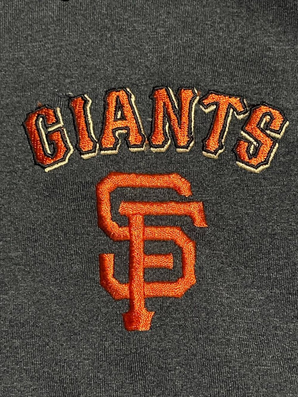 San Francisco Giants Mens Polo Shirt by Majestic (Size Medium)